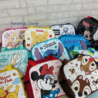 Disney 迪士尼 米奇米妮 小熊維尼 史迪奇 奇奇蒂蒂 玩具總動員 便當袋 手提便當袋 餐袋 手提袋 大容量便當袋