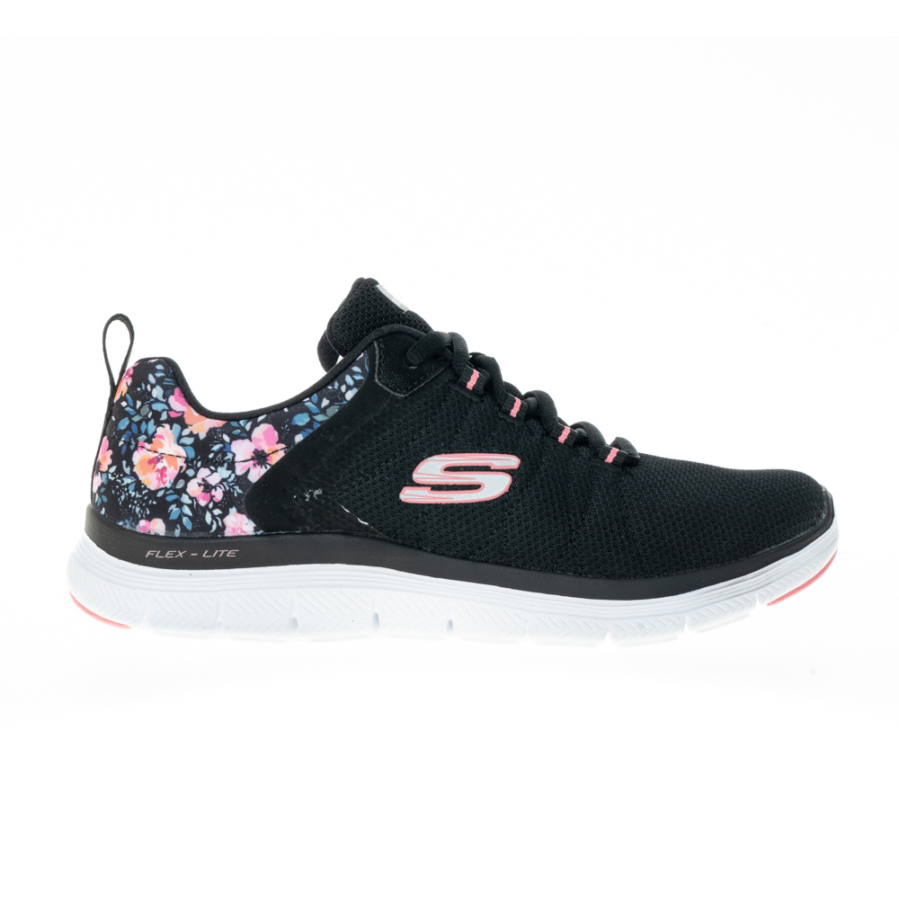 SKECHERS FLEX APPEAL 4.0 寬楦 運動鞋 女鞋 429-149586WBKMT 鞋鞋俱樂部 特價9