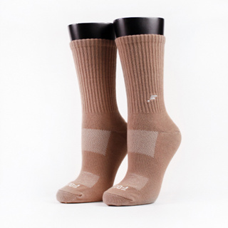 FOOTER 就素單色長襪 除臭襪 運動襪 小腿襪 黑 莓紅 焦糖(女-K185M)