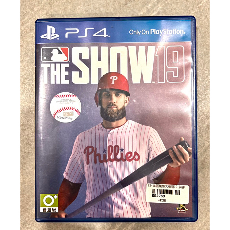 PS4 美國職棒大聯盟19 MLB THE SHOW 19 二手品