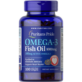 TG型 天然 Omega-3 魚油 1500mg 60顆 Puritan's Pride 普麗普萊