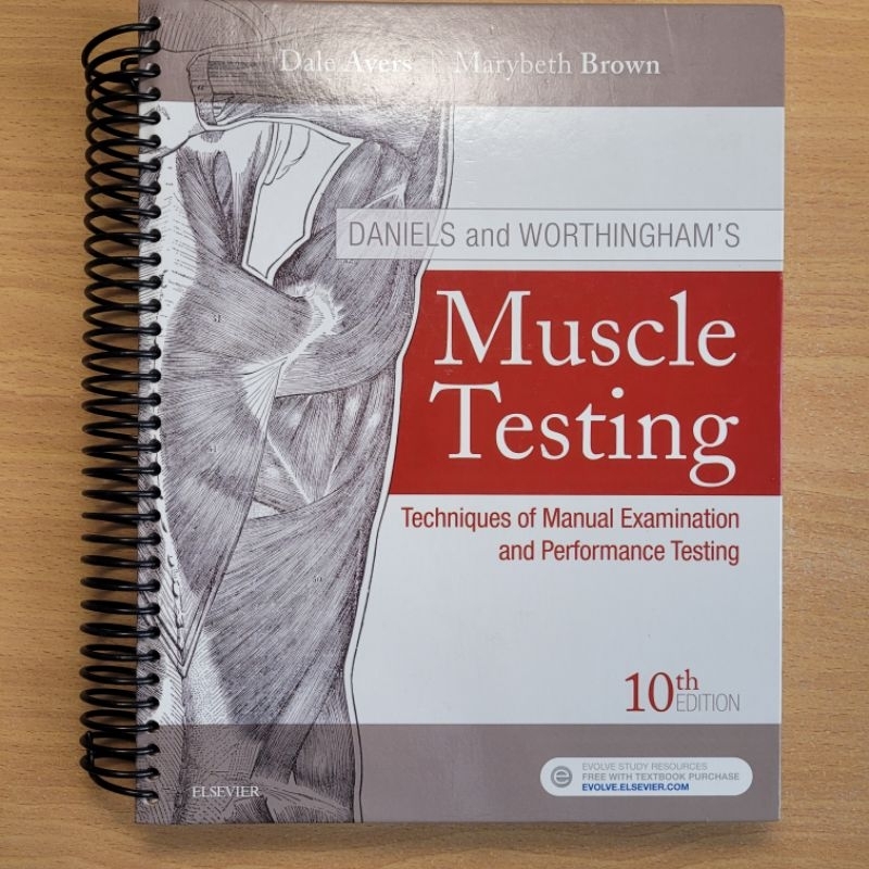 物理治療用書-徒手肌肉測試Manual muscle testing MMT 95％新