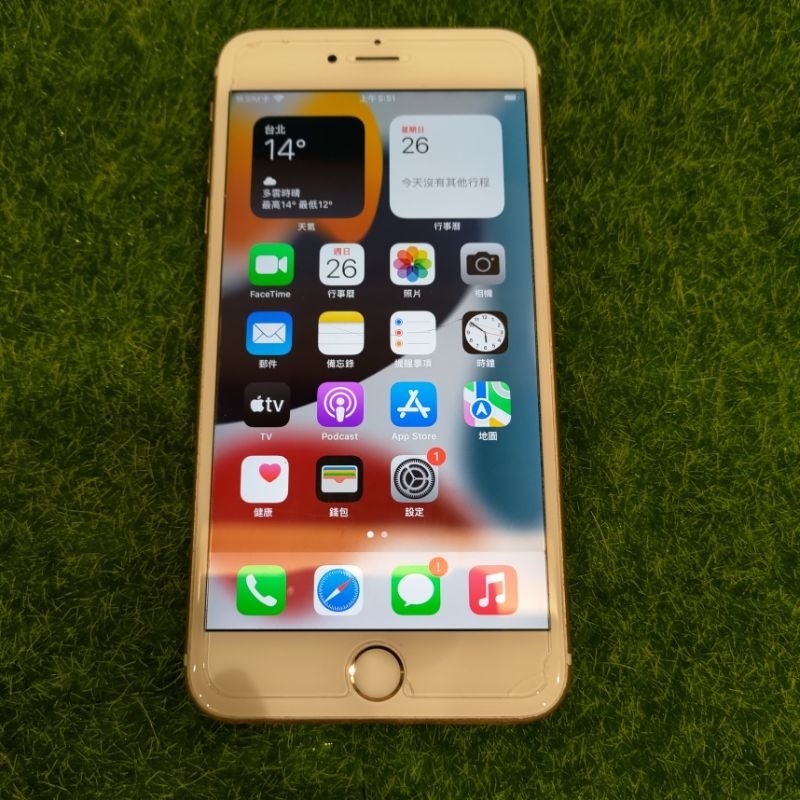 台版 iPhone 6s plus 金色 32GB 外觀蠻好的