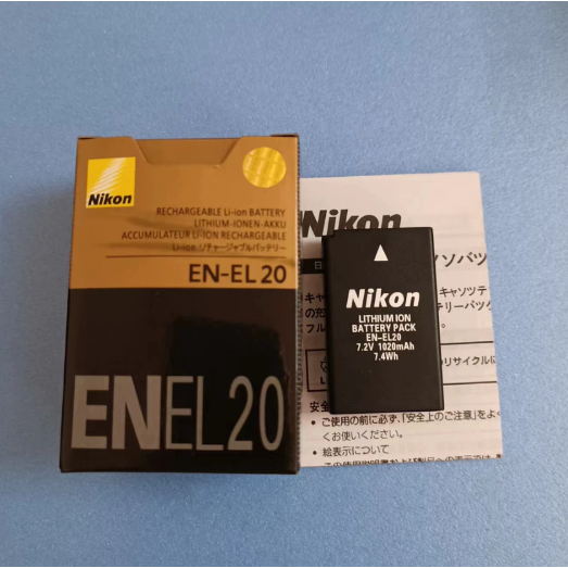 尼康EN-EL20a EL20原廠相機電池P1000 J1 J2 J3 S1 p950 coolpix A微單相機電池