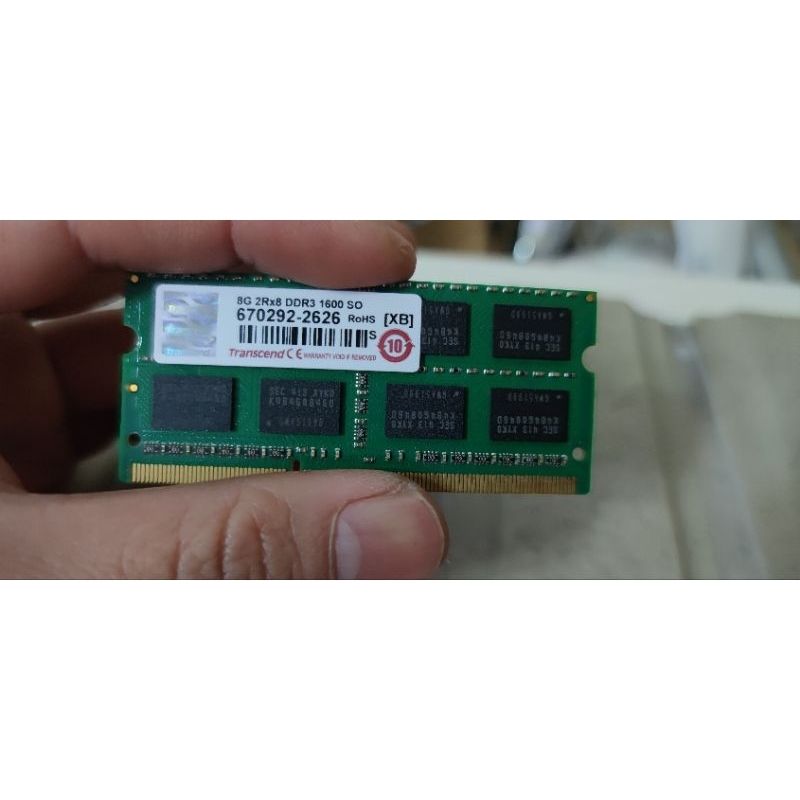 創見 DDR3 1600 8gb 筆電 終身保固