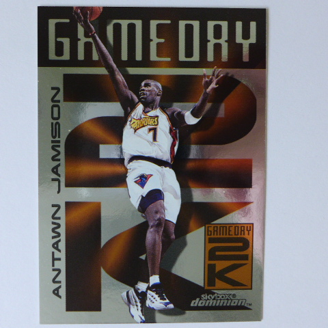 ~ Antawn Jamison ~NBA名人堂/安東·傑米森 1999年SkyBox.金屬設計.特殊卡