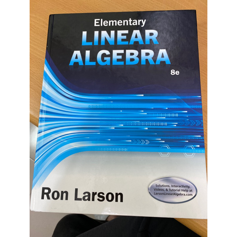 Elementary LINEAR ALGEBRA 8e 線性代數ISBN-10: 1-305-65800-0