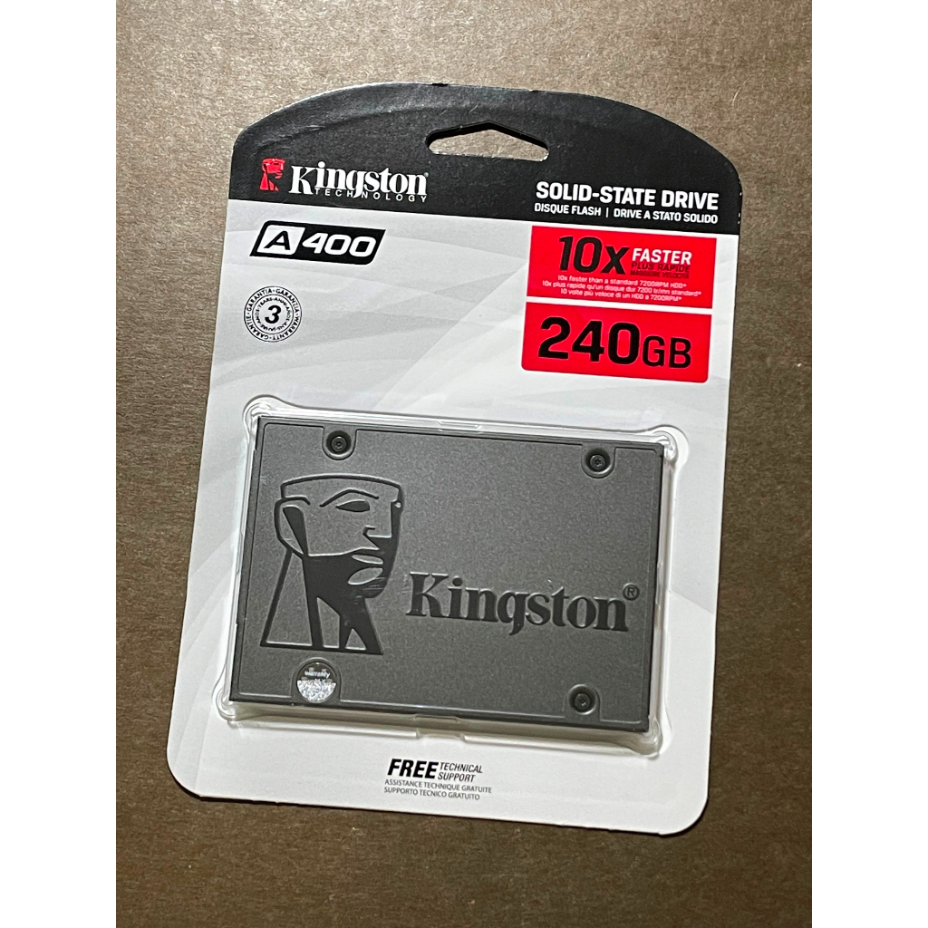 金士頓 Kingston A400 240G 240GB SA400S37/240G 全新未拆 三年保固中 固態硬碟