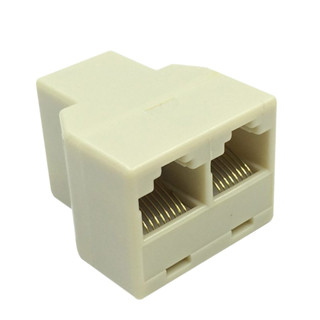 網線 三通頭 RJ45 網路 網路線連接器 1分2 轉接頭 網路三通頭 網路一轉二【DD210】