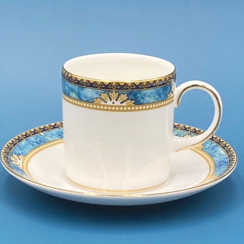 英國Wedgwood 威治伍德Curzon卡森系列骨瓷咖啡杯組（1436-4-2-25-20）180ml