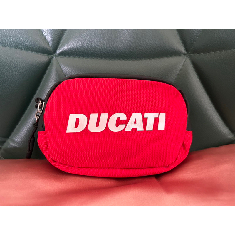 DUCATI 經典杜卡迪賽車紅 防水包 迷你腰包 零件包 證件包