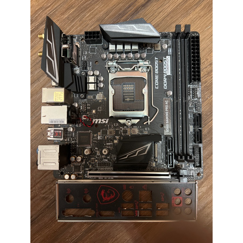 MSI B360I GAMING PRO AC WIFI 1151 主機板