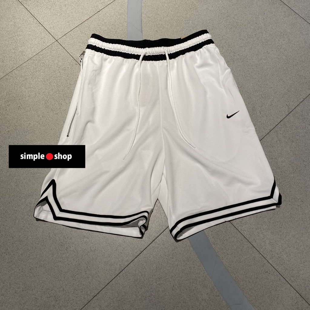 【Simple Shop】NIKE DRY DNA 籃球褲 運動短褲 NIKE 基本款 球褲 白色 DH7161-100
