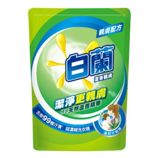 ✨聯華❤️白蘭蘆薈親膚洗衣精補充包1.6kg