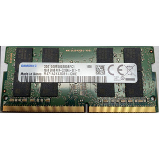 筆記型電腦記憶體RAM 三星SAMSUNG DDR4 3200 16G SODIMM