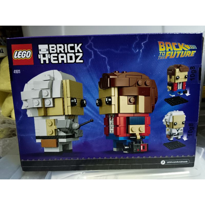 回到未來 Back To The Future  樂高 Brick headz 41611 全新未拆