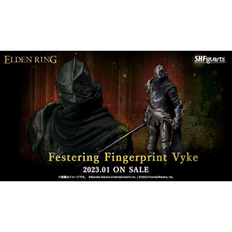 [玩具之箱] 代理版 BANDAI S.H.Figuarts SHF 艾爾登法環 灼燒指痕 維克 可動完成品~全新未拆