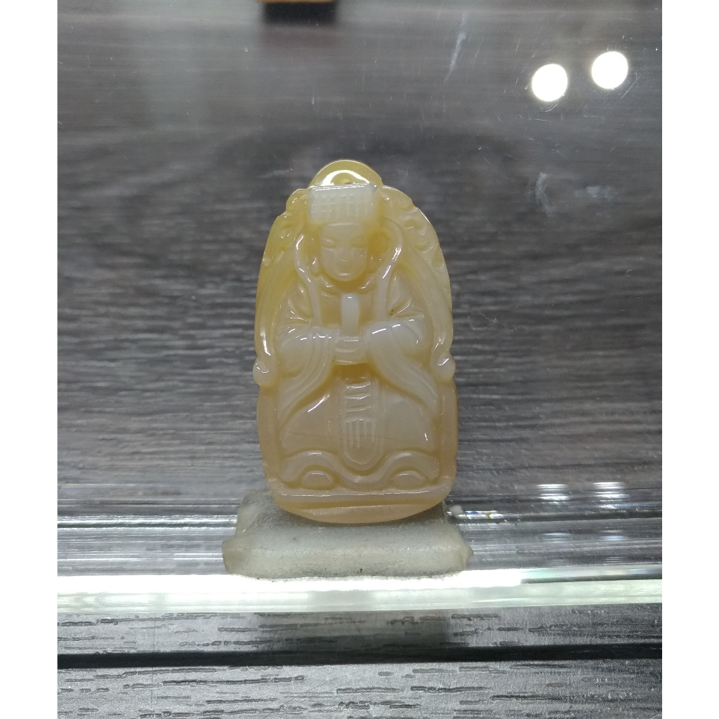 【 媽祖  天上聖母 】 《玉髓》 玉珮 玉墜  ＜神像 佛像＞🌿玉文工藝館