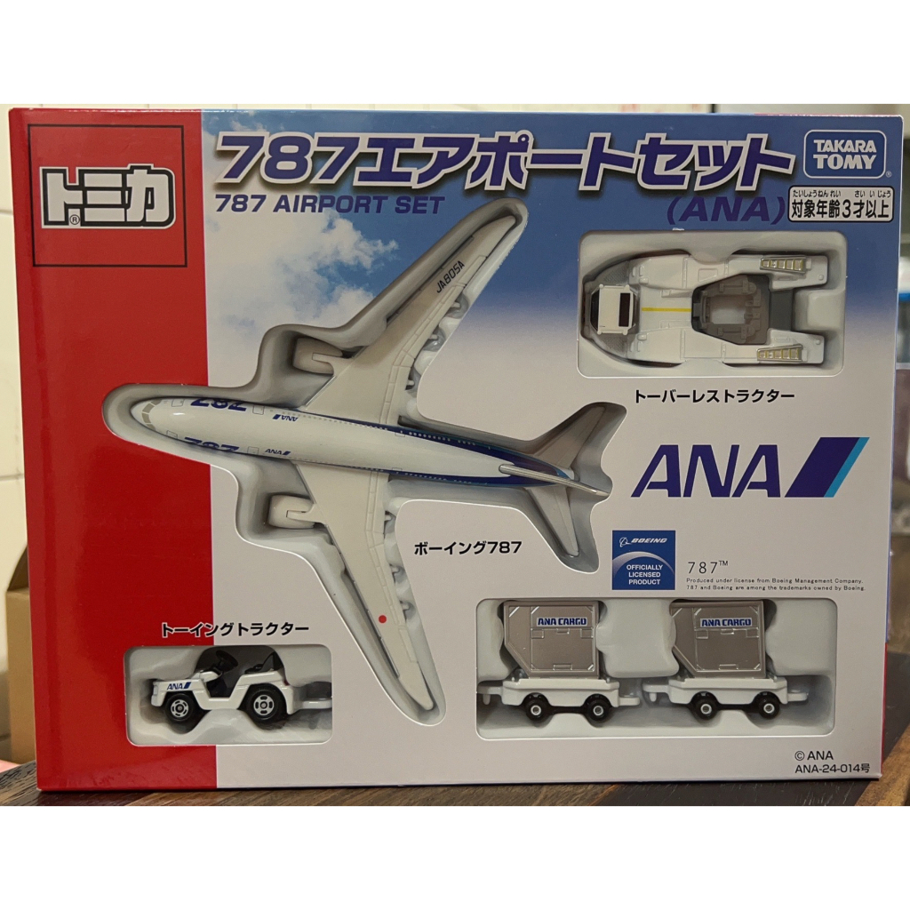 TOMICA 小汽車 787機場套裝 ANA 全日空