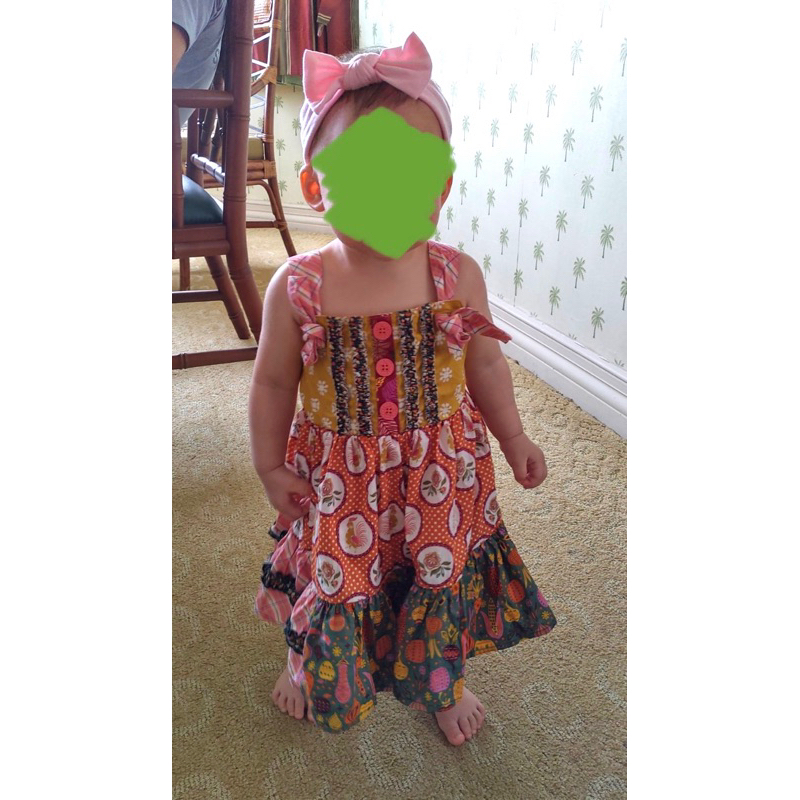 Matilda Jane 女童洋裝 尺寸2 肩帶可調整長度 二手近新