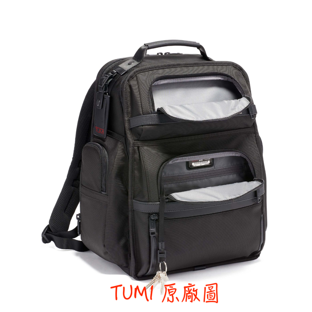 [現貨98新] TUMI ALPHA 3 電腦後背包_商用電腦包_大容量通勤背包_雙肩背包