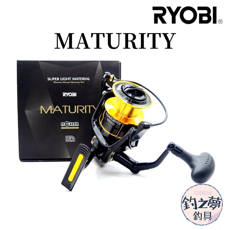 釣之夢~RYOBI MATURITY 紡車式捲線器 捲線器 釣魚 釣具 海釣 海釣場 路亞 磯釣 船釣 遠投 石斑池