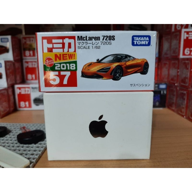 Tomica 57 720S 全新未拆 新車貼 附膠盒