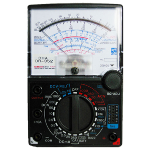 DHA DH-352 指針式多功能電錶 指針型三用電表