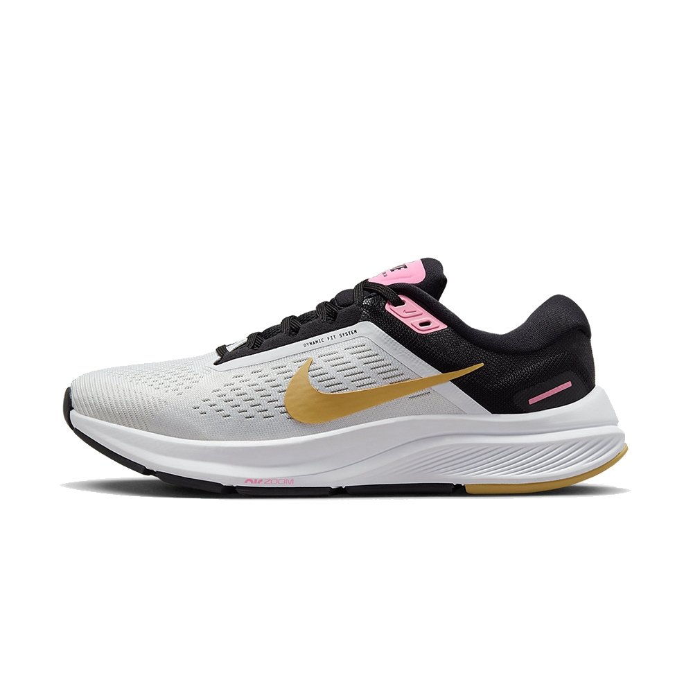 Nike 耐吉 W NIKE AIR ZOOM STRUCTURE 24 慢跑鞋 女款 白金 DA8570106