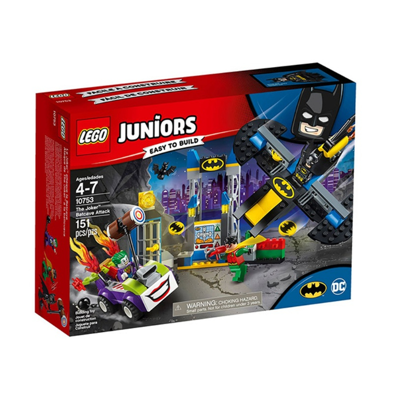 【樂高LEGO】JUNIORS系列-小丑的蝙蝠洞攻擊 L10753