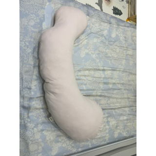Hugsie天然有機棉孕婦枕-【舒棉款】月亮枕 哺乳枕 側睡枕 含運 二手