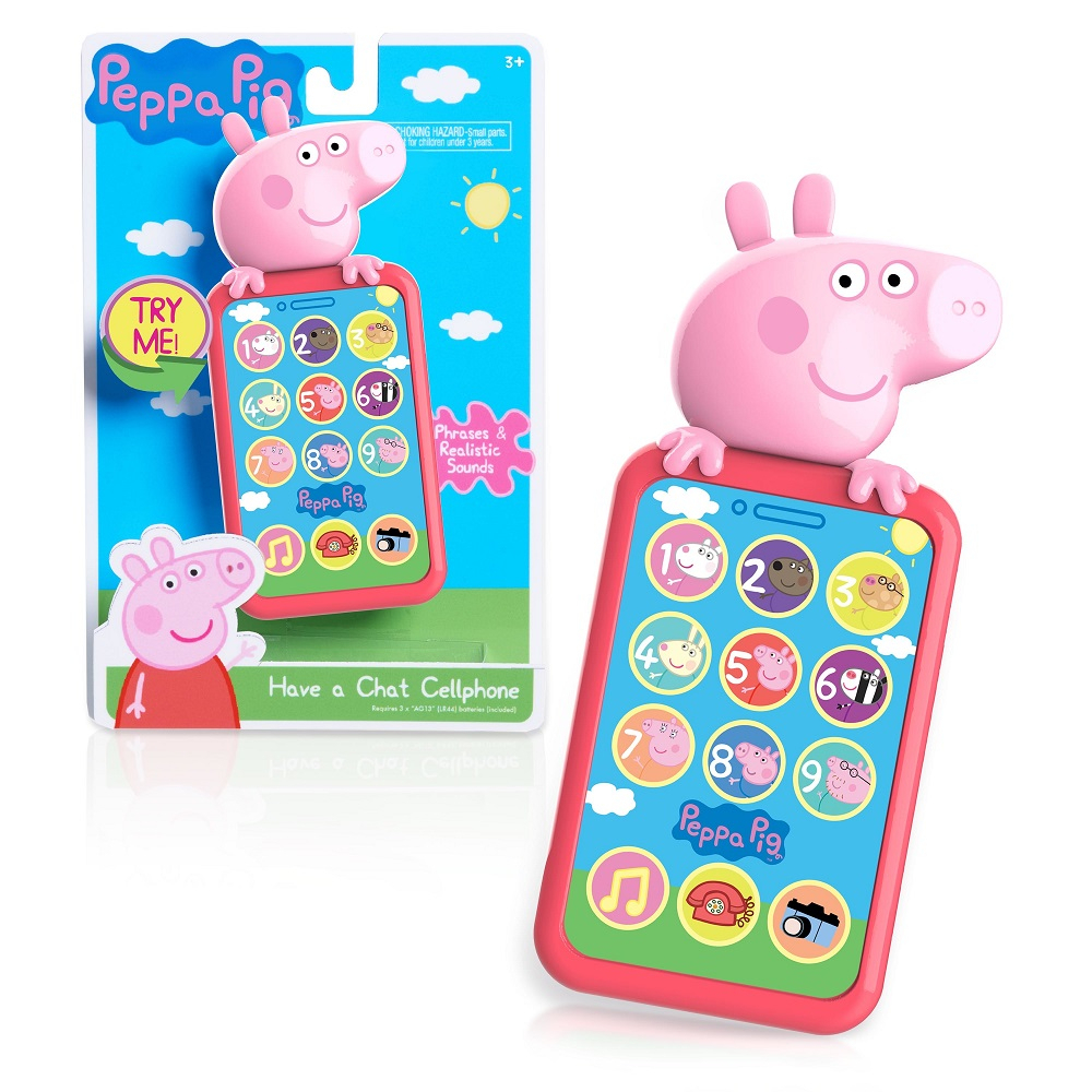 Peppa Pig 佩佩豬 粉紅豬小妹 聲光手機 兒童玩具