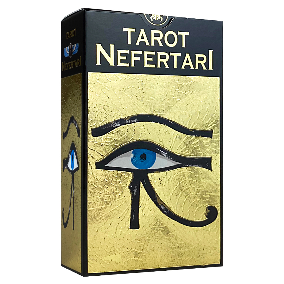 荷魯斯之眼塔羅,贈中文翻譯｜Nerfetari'S Tarot,相信喜歡埃及風的你一定會愛上這副塔羅牌【左西購物網】