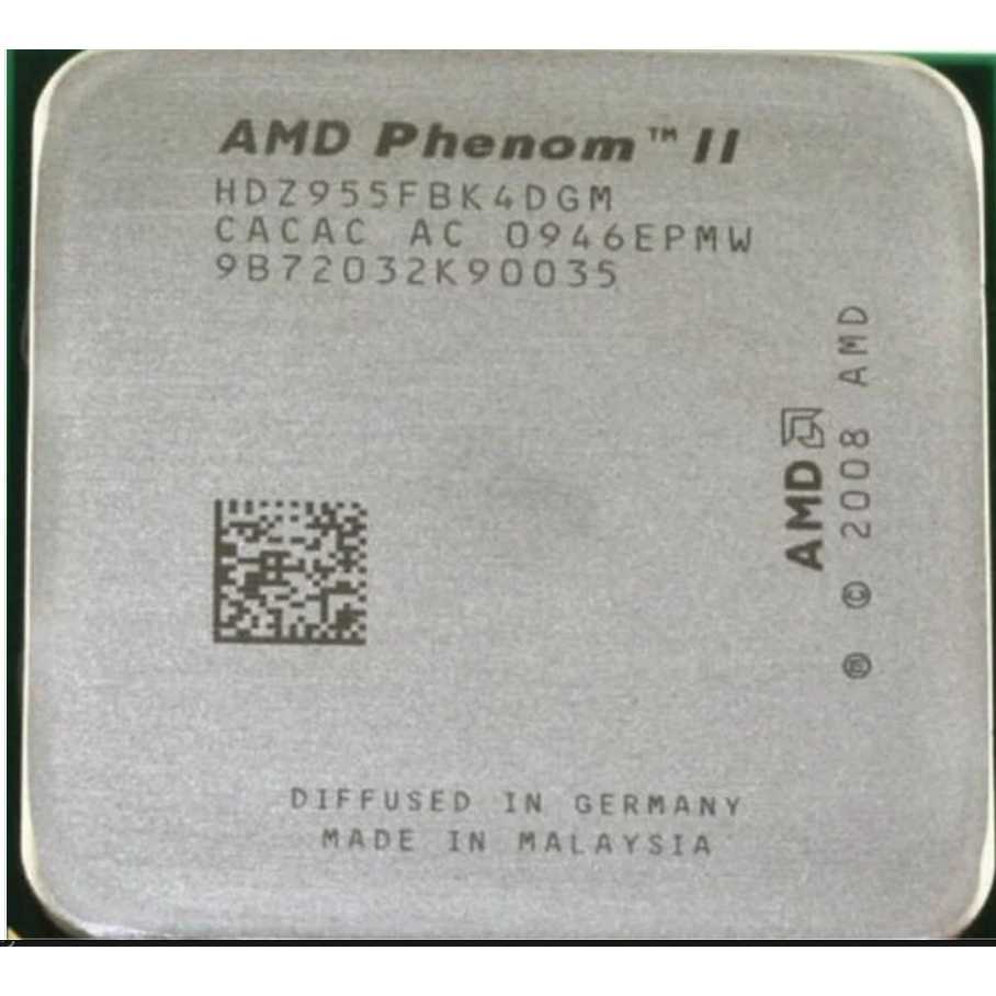 AMD K10(AM3) Phenom II X4 955 (HDZ955FBK4DGM) 保測30天