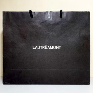 日本 Lautreamont 黑色 紙袋 禮物袋 ♥ 正品 ♥ 現貨 ♥