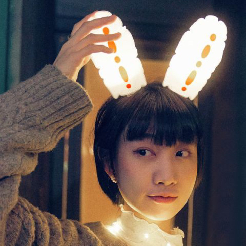 2023台灣燈會限定［兔耳燈］- 經典白色款版 #兔耳朵、髮箍