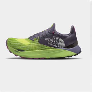 美國[The North Face] W SUMMIT VECTIV SKY / 女款SUMMIT碳纖維跑鞋 (綠紫)
