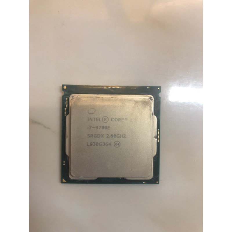 Intel i7 9700 e處理器(八核心）12M快取記憶體（1151最後希望）