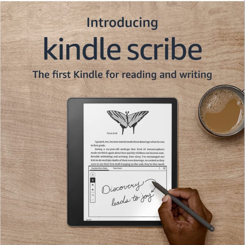 現貨立刻出貨Amazon Kindle Scribe 讀寫電子書10.2吋閱讚器 含觸控筆bundle (全配三重送禮）