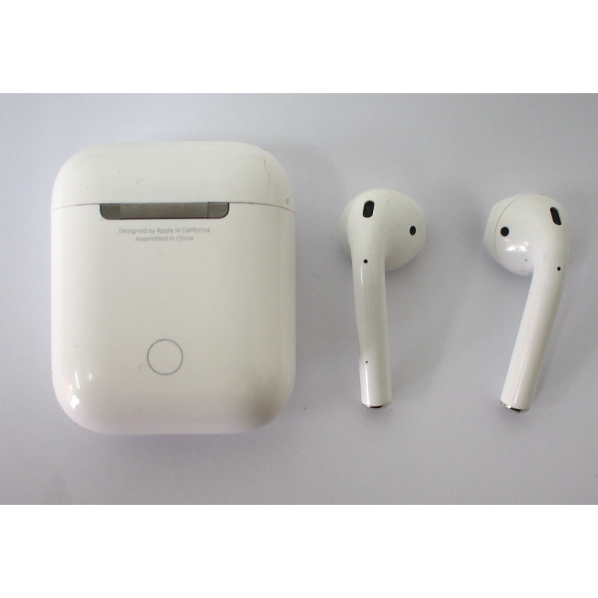 [崴勝3C] 二手 Apple AirPods無線耳機（第2代，型號A2031、A2032，充電盒A1602）