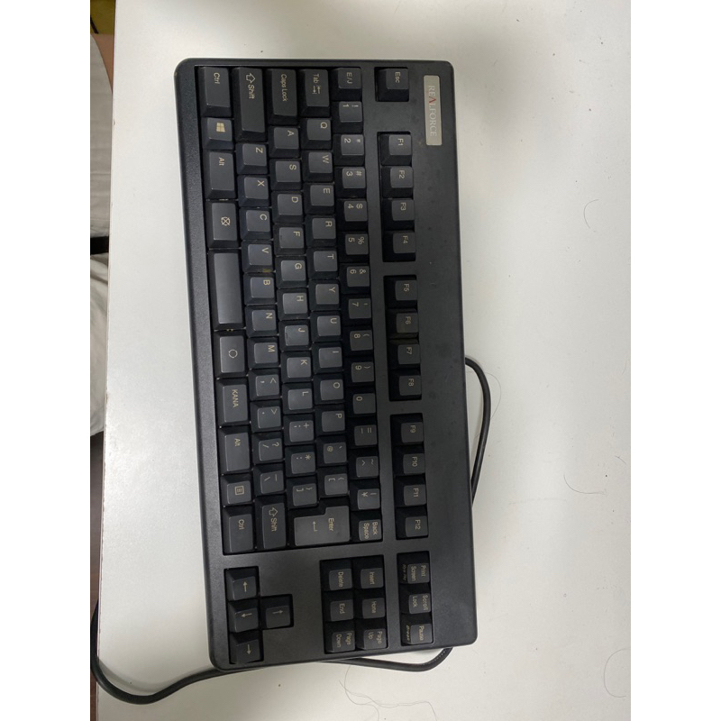 故障品 realforce 91ibk 靜電日文鍵盤