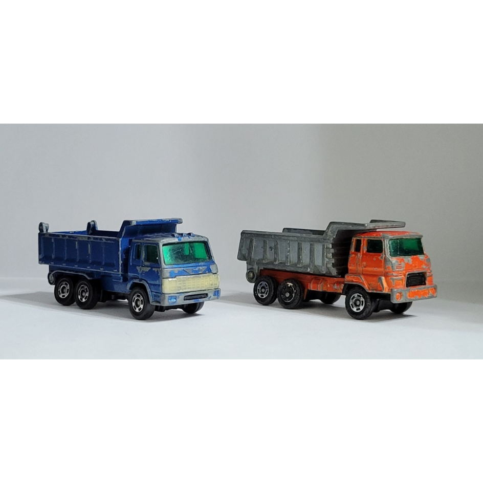 TOMICA NO.73 + NO.52  卡車雙車組_日製戰損