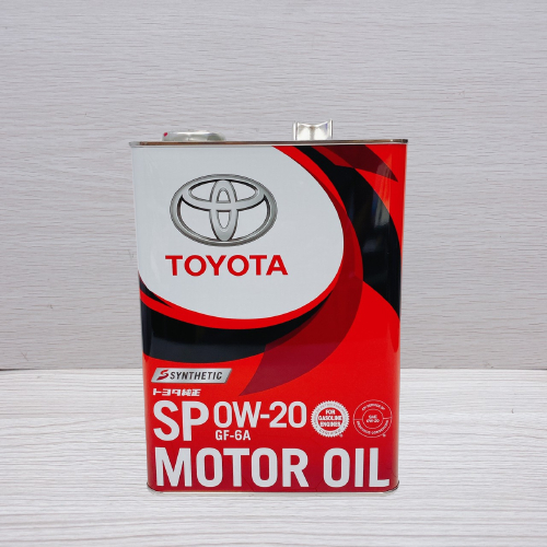 油什麼 TOYOTA 0W20 Motor Oil 豐田 (日本原裝) 鐵罐  機油 #2206