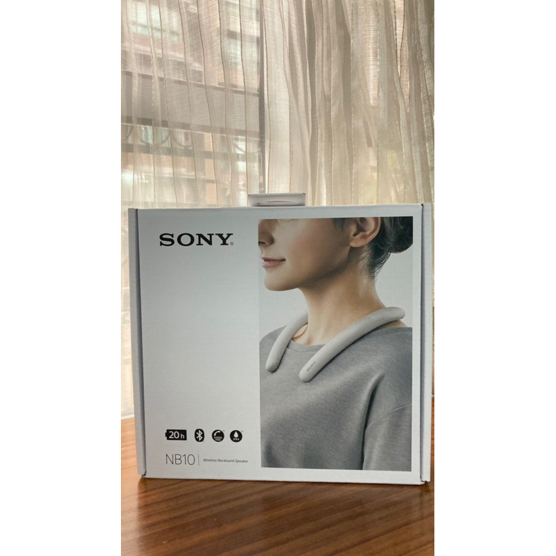 ［Sony 公司貨全新］SRS-NB10 釋放雙耳 隨身、會議皆可使用 無線頸掛式揚聲器