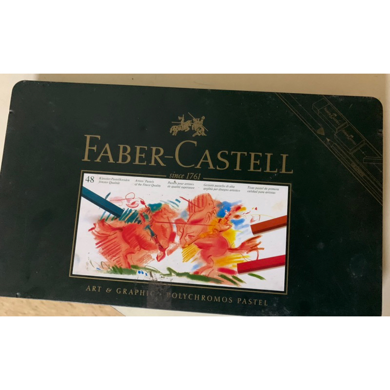 Faber-Castell輝柏嘉色粉筆粉彩棒48色蠟筆