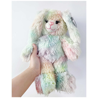 收藏品 ｜ COLOR RICH 復古 彩虹兔子娃娃 玩偶 布偶 彩色 粉色