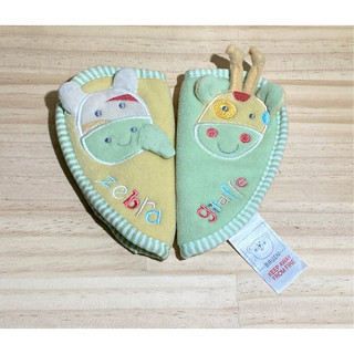 ☆奇奇娃娃屋(MS1)☆BRUIN品牌,小鹿和小馬刺繡的寶寶護肩/肩部保護套~129元