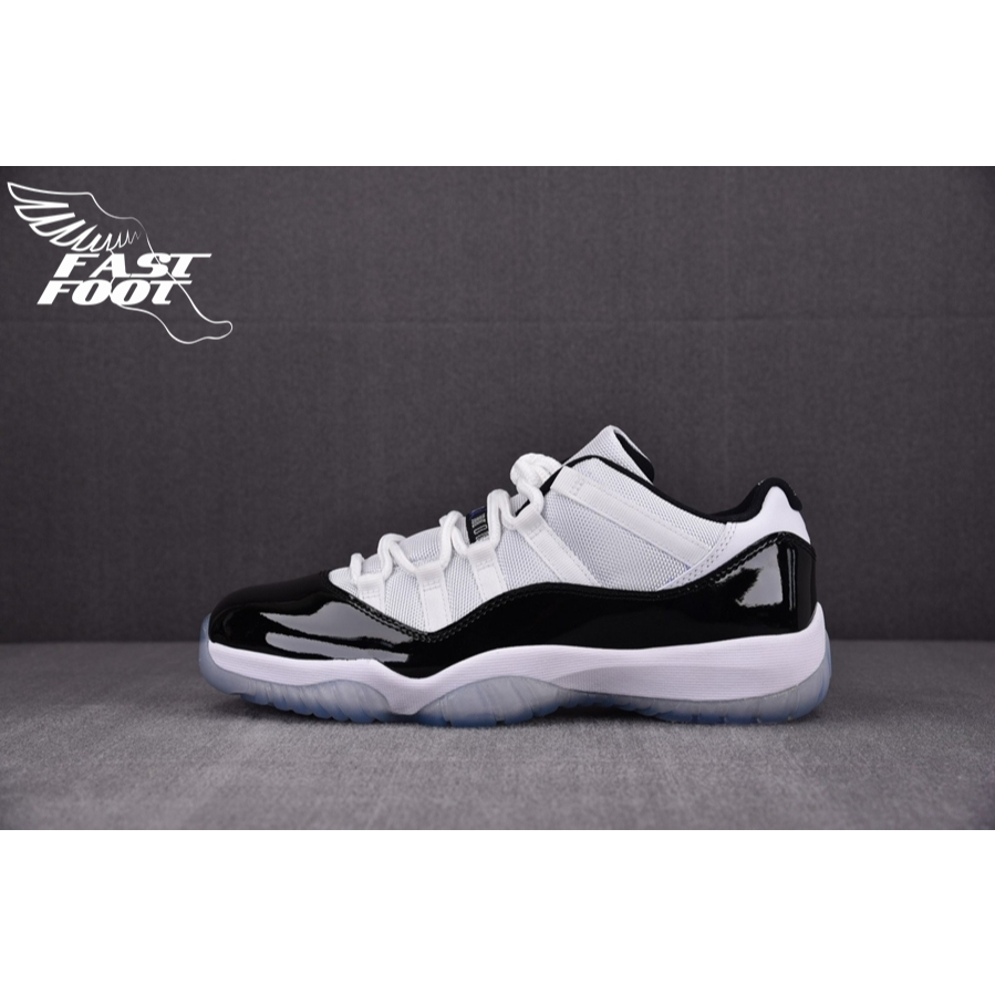 快腳🔎 訂金 AIR JORDAN 11 RETRO LOW CONCORD 黑白 康扣 528895-153