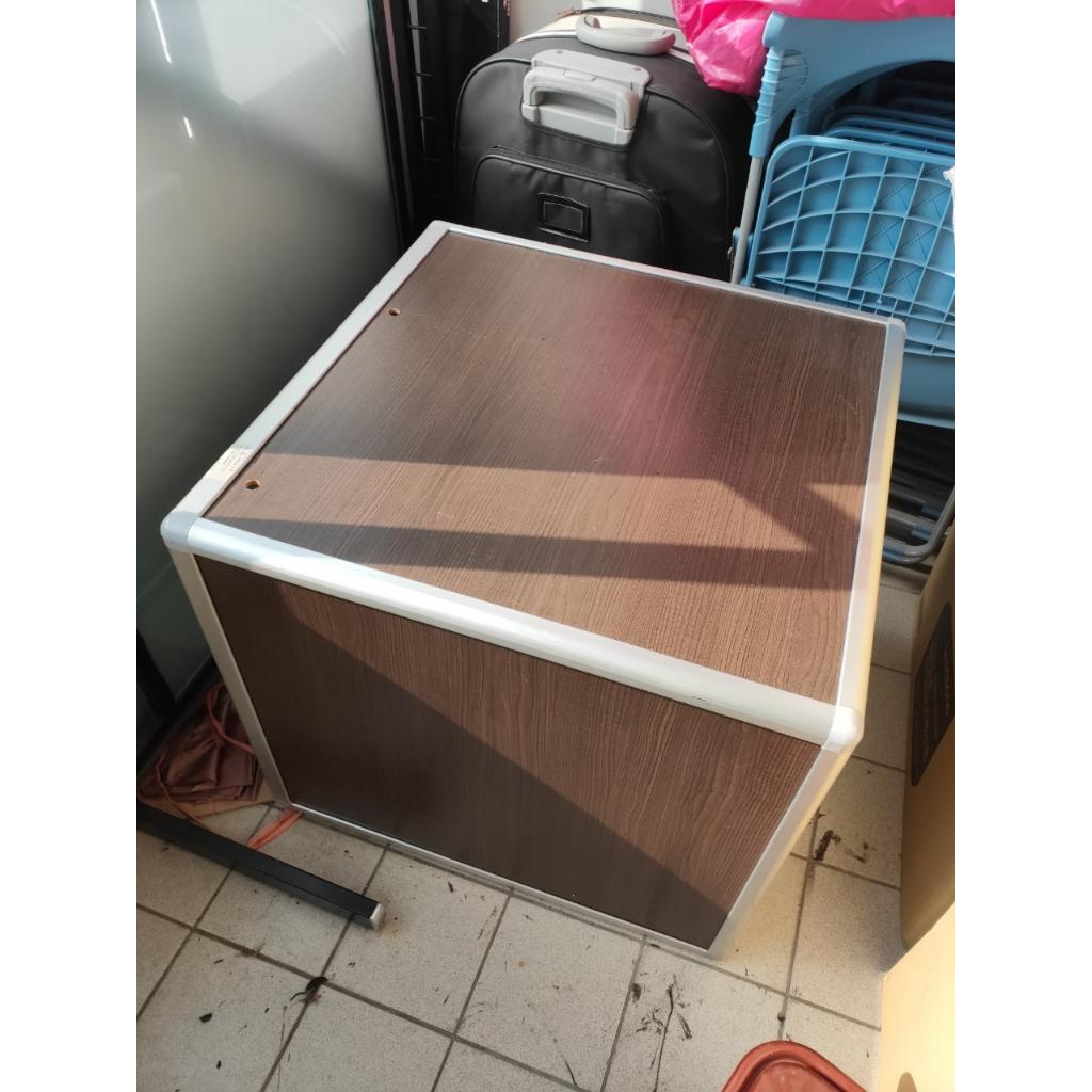 [二手自售]鋁框木櫃 堅固耐用 正方櫃 五面 需自取