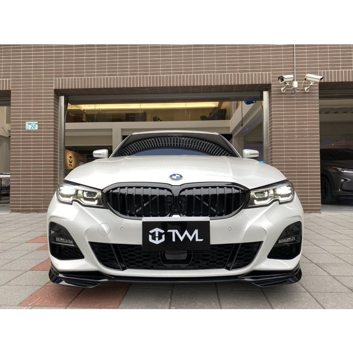 &lt;台灣之光&gt;全新 BMW G20 G21 改裝M-Performance樣式 亮黑 前下巴 320 330 340